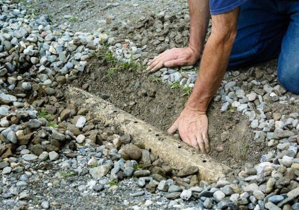 French Ditch Installation in Moncks Corner
